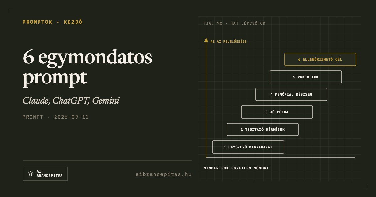 6 egymondatos prompt, amitől jobb választ kapsz a Claude-tól és a ChatGPT-től